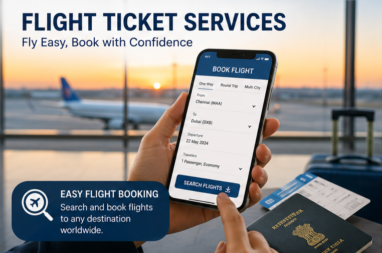 Boarding pass for flight ticket booking